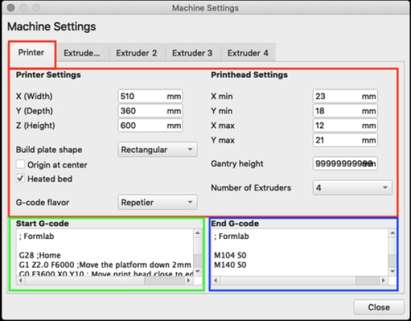 g code - What Setting In Cura Determines The Value Of G1 E-{switch_extruder_retraction_amount}  At The Beginning Of A Print? - 3D Printing Stack Exchange